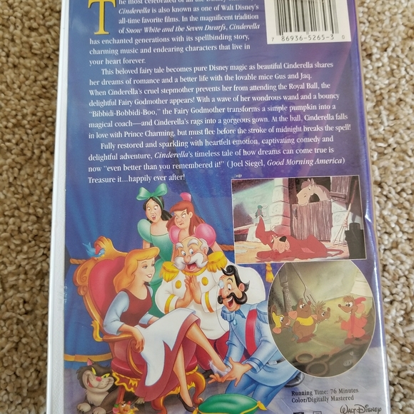 ♥️VINTAGE♥️ DISNEY VHS TAPE BUNDLE - Picture 6 of 16